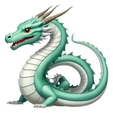 Dragon Haku from Spirited Away sticker