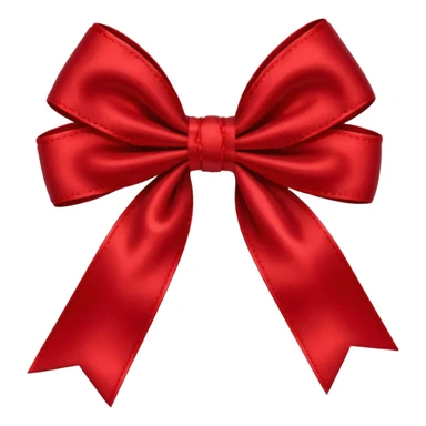 show me a hair bow red sticker