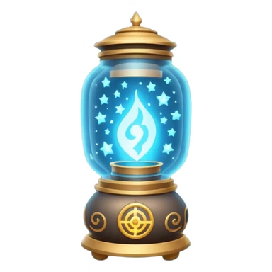 cosmic magic lantern object icon, floating lantern with arcane energy, swirling stars inside, glowing ancient runes, epic fantasy aura, 3D cartoon, mobile game icon style, centered, clean background, no text, no watermark
 sticker