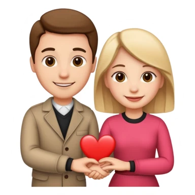 valentines day couple sticker