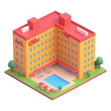 The little ghosts
of the hotel sticker