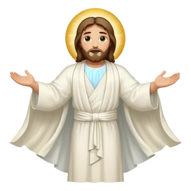 jesus fly to the heaven sticker