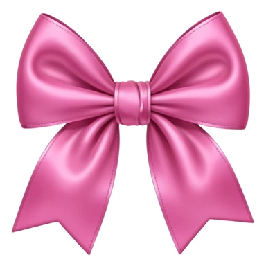 pink bow sticker