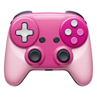 mix light pink dark pink and white girly gamer app sticker