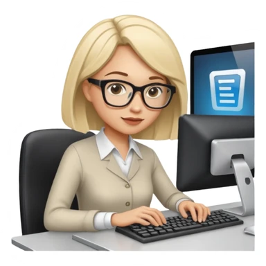 a woman developer in a meeting on a table, with others developers, in the background a mainframe computer sticker