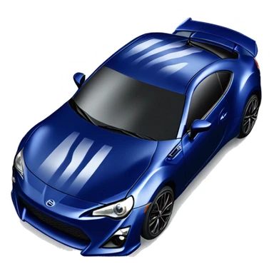   Giant dark blue rc car Scion FR-S  sticker