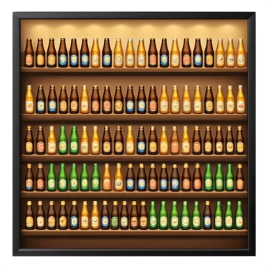 tienda de cervezas  sticker