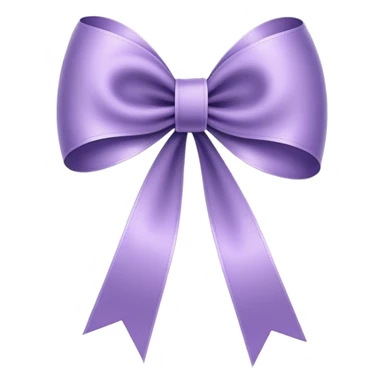 One single-loop ribbon bow, VERY THIN, VERY LONG, extremely narrow, delicate, stretched, NO ROUND SHAPE, NO PUFFY LOOPS, NO DOUBLE LOOPS, just one single elegant bow with thin tails sticker