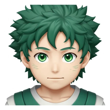 izuku midoriya sticker