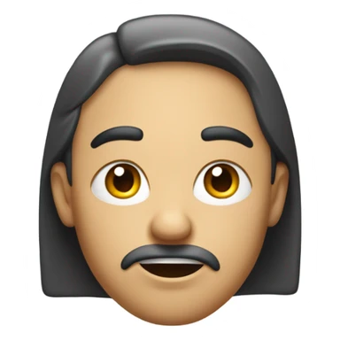 sarcastically dissatisfied face with slow head turn   sticker