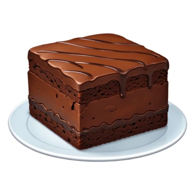 big Chocolate Brownie cake sticker