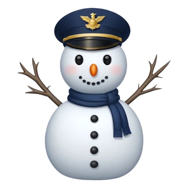 Special Navy Warfare snowman sticker