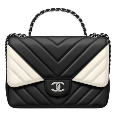black and white le boy chanel bag sticker