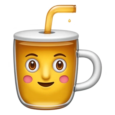 Üzerinde Melih yazan bir kupa bardak sticker