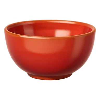 Clay Pottery Bowl red sticker