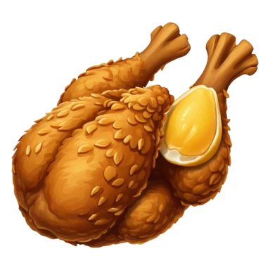 A Fried Chicken sticker