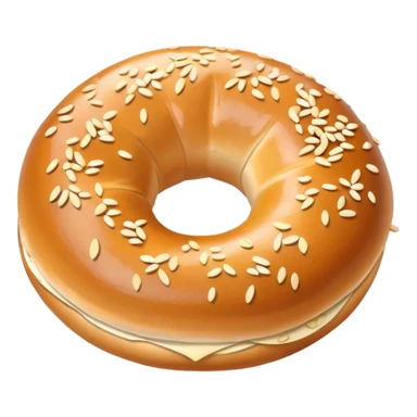 Russian bagel sticker