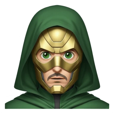 Rdj as Doctor Victor von Doom sticker
