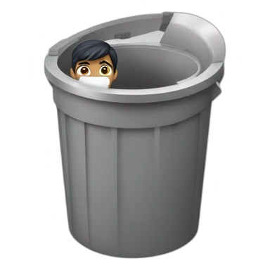 Rishi Sunak in a bin sticker