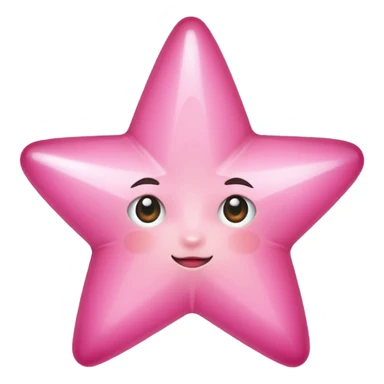 pink star emoji sticker
