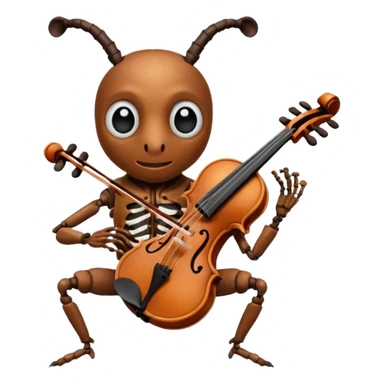 Musician Beetle sticker