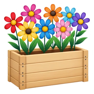 flower box sticker