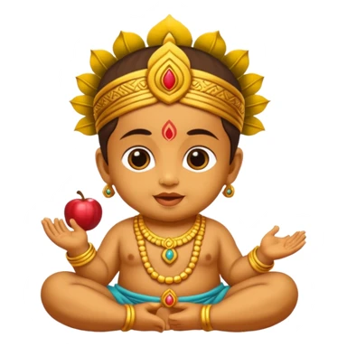 Baby Murugan vel sticker