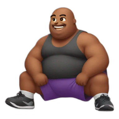 obesity champion sticker