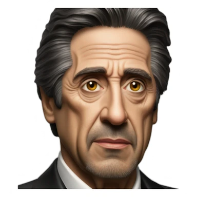 Al Pacino god father mafia sticker