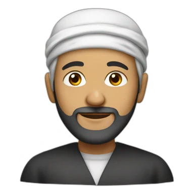 A muslim scholar sticker