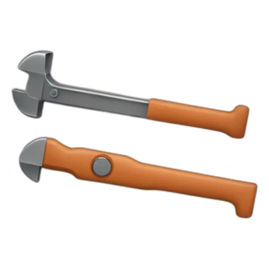 pipe and pipe wrench sticker