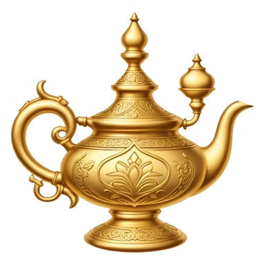 aladdin's magic lamp sticker