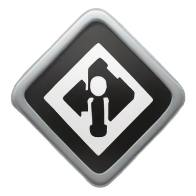 No seatbelt sign sticker