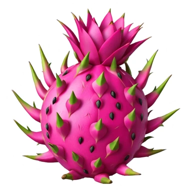 Dragon fruit emoji sticker