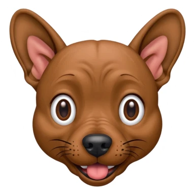 Xoloitzcuintle Dog silly goofy expression sticker