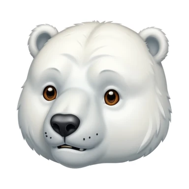 دب قطبي +جرح في وجهه sticker