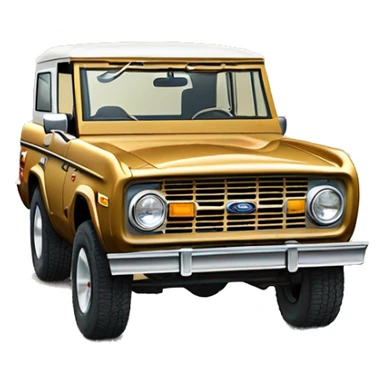 1973 Ford Bronco no top sticker