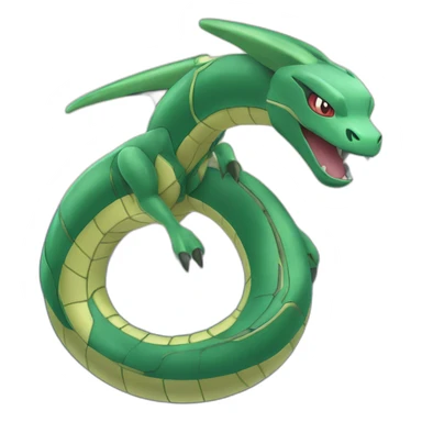 rayquaza pokemon sticker