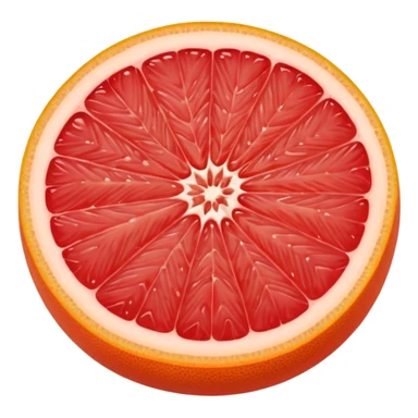 red grapefruit sticker