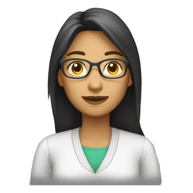 Female tutor sticker