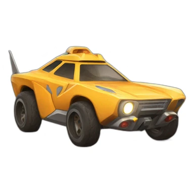 rocket league car fennec sticker