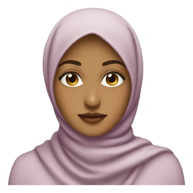 Hijabi-woman-giving-side-eye sticker