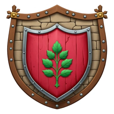 brasão sangrando medieval rosa de sangue vermelha sticker