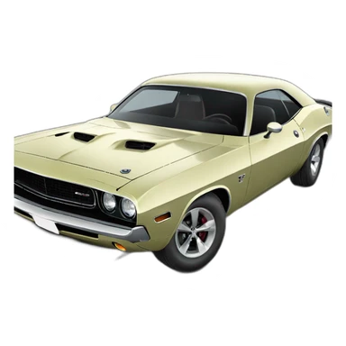 Dodge challenger 1969 sticker