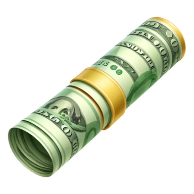 Money that is like a tube sticker