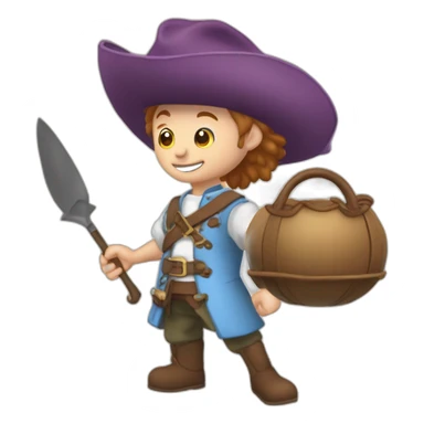 let's use a musketool to catch the egg eveybody say ohh toodles hmm a wonderful job a jamie no jammie is not a thing hmm you used a what tool we used hmm a bag right  sticker