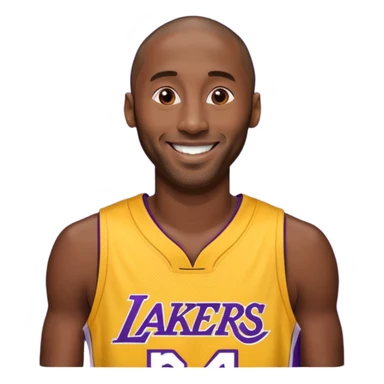 Kobe Bryant Lakers sticker