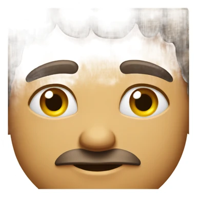 Smirk face while making eye contact sticker