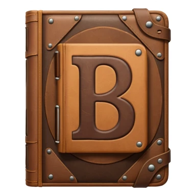 a book with label "B1" on its cover sticker