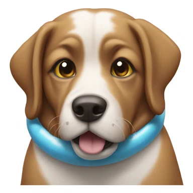 Dog in swimming pool  sticker